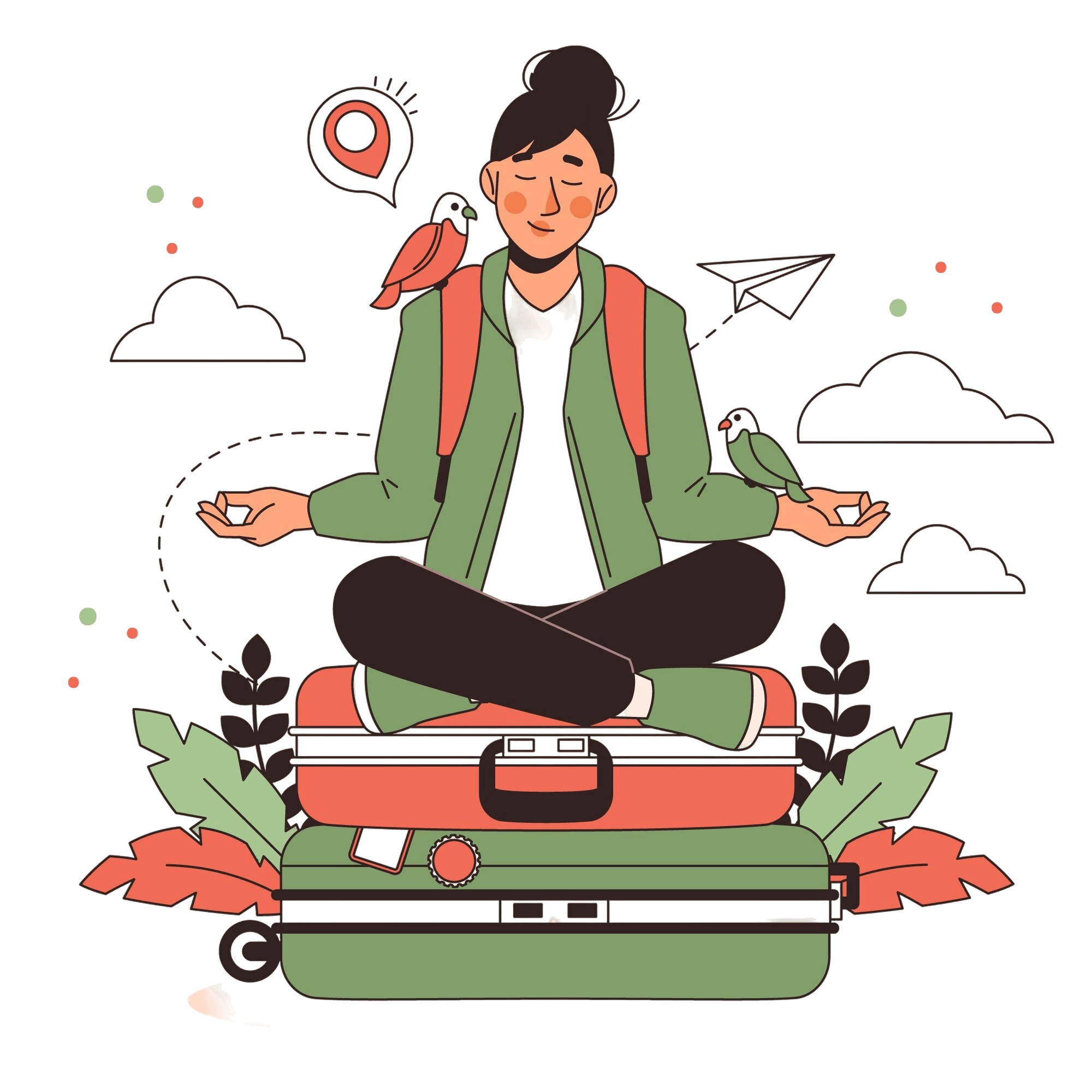 hand-drawn-sustainable-travel-illustration